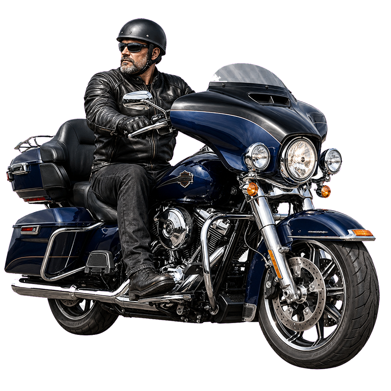 Moto turystyczny granatowy 32